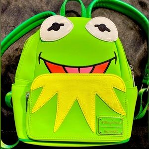 Kermit Loungefly Disney Parks Backpack